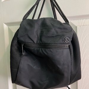 Lululemon athelica Drawstring backpack … RARE